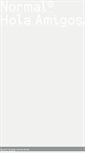 Mobile Screenshot of normal.com.ar