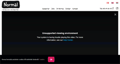 Desktop Screenshot of normal.se